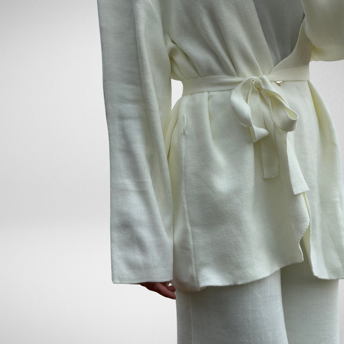 Chunky & Chick Cardigan - Creme