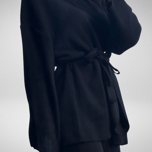 Chunky & Chick Cardigan - Schwarz