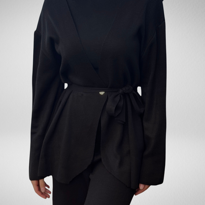 Chunky & Chick Cardigan - Schwarz