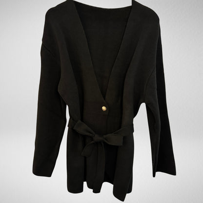 Chunky & Chick Cardigan - Schwarz